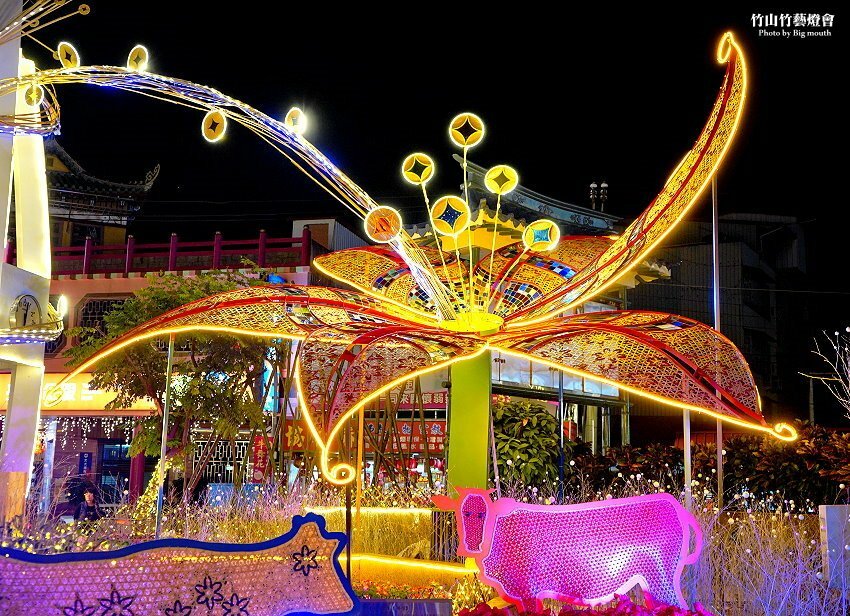 【2021竹山燈會】逛街美食地圖+拍照攻略(含小吃、伴手禮、停車場等)!