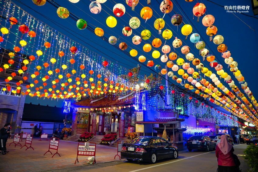 【2021竹山燈會】逛街美食地圖+拍照攻略(含小吃、伴手禮、停車場等)!