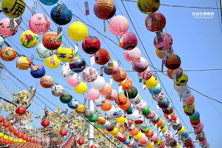 【2021竹山燈會】逛街美食地圖+拍照攻略(含小吃、伴手禮、停車場等)!