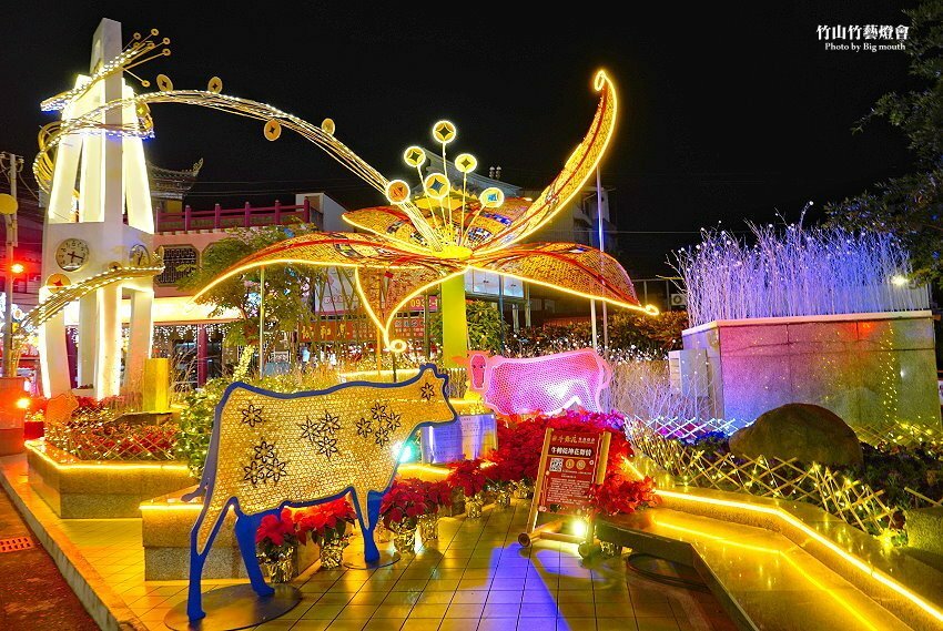 【2021竹山燈會】逛街美食地圖+拍照攻略(含小吃、伴手禮、停車場等)!