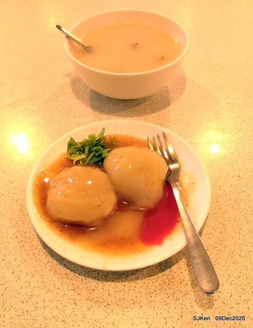 Meat ball & Shishen Soup, 「津味肉圓台北店」， Taipei, Taiwan, SJKen, Dec 8, 2020.