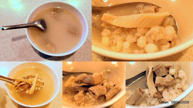 Meat ball & Shishen Soup, 「津味肉圓台北店」， Taipei, Taiwan, SJKen, Dec 8, 2020.