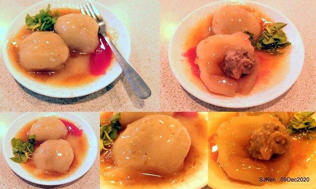 Meat ball & Shishen Soup, 「津味肉圓台北店」， Taipei, Taiwan, SJKen, Dec 8, 2020.