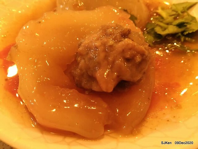 Meat ball & Shishen Soup, 「津味肉圓台北店」， Taipei, Taiwan, SJKen, Dec 8, 2020.