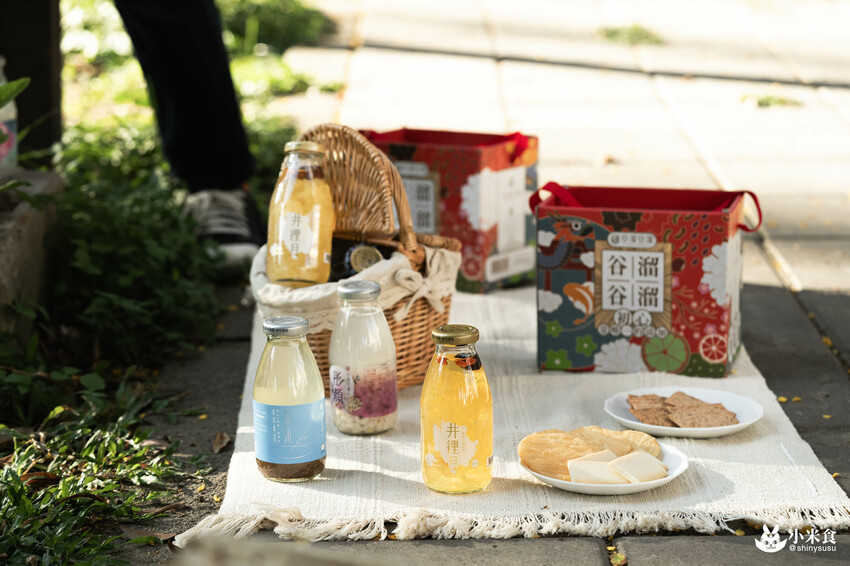 谷溜谷溜|錦鯉躍龍門春節禮盒|健康值點滿滿。讓生活紅紅火火和樂龍龍|台中養生飲品推薦 - 小米食