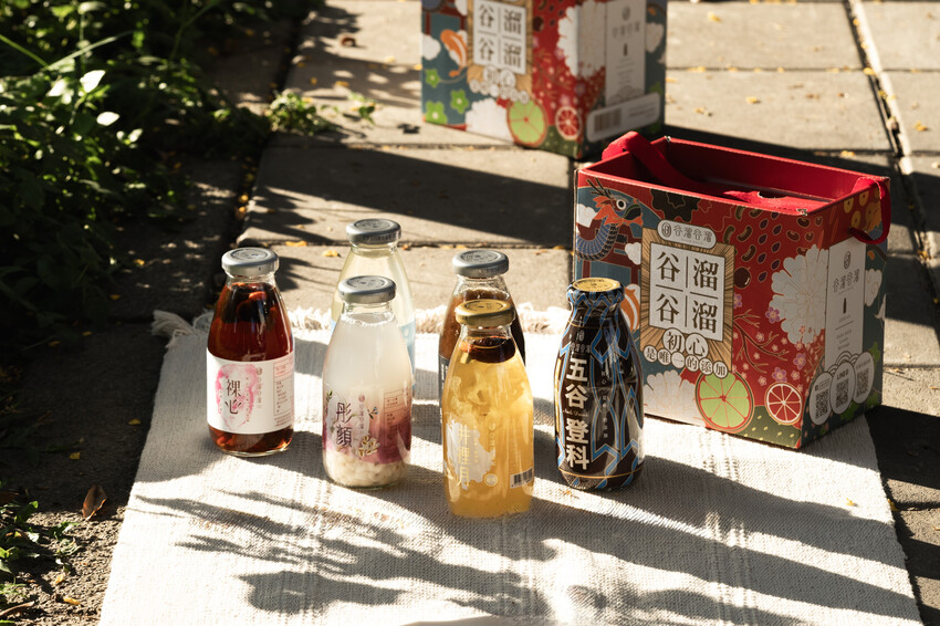 谷溜谷溜|錦鯉躍龍門春節禮盒|健康值點滿滿。讓生活紅紅火火和樂龍龍|台中養生飲品推薦 - 小米食