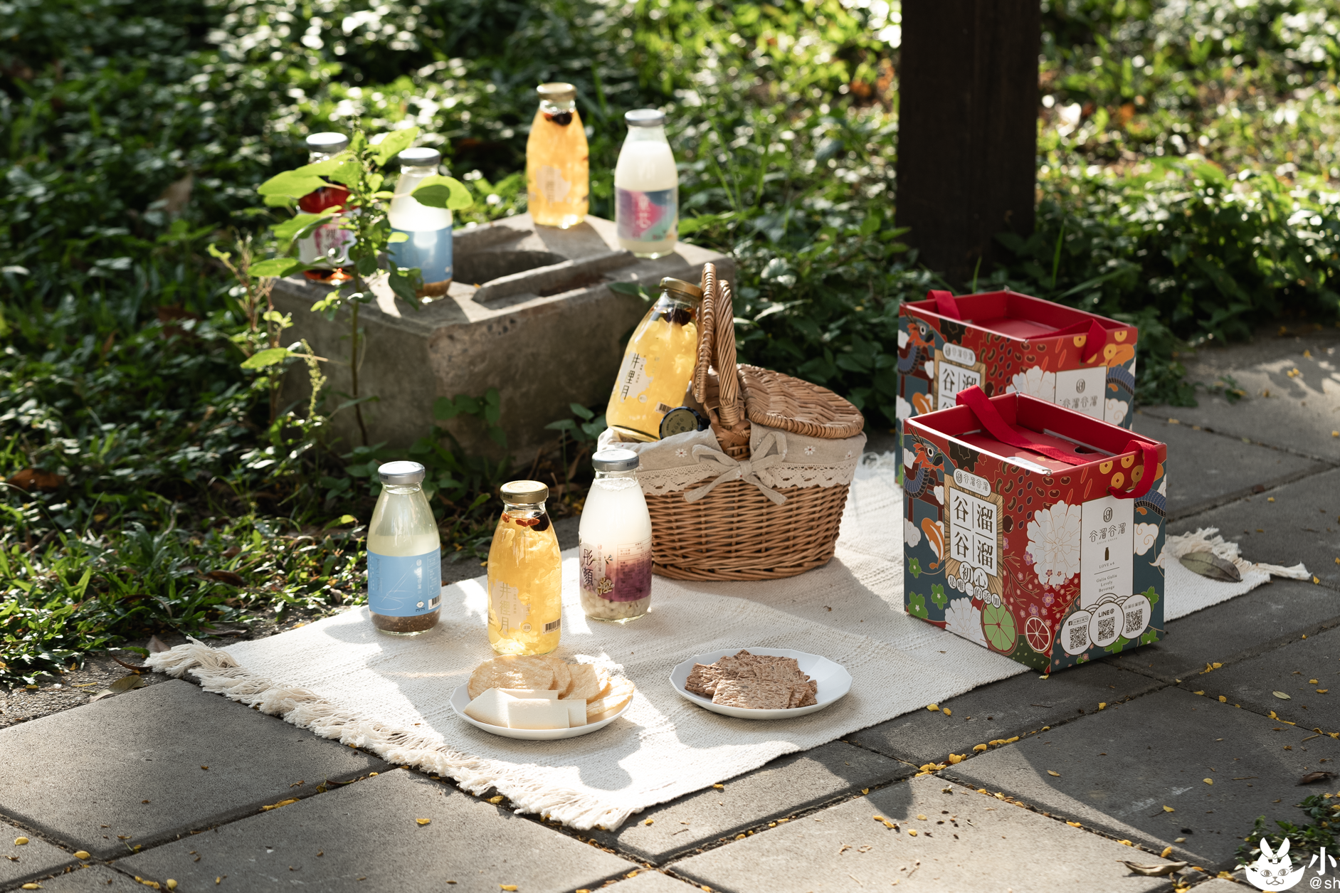 谷溜谷溜|錦鯉躍龍門春節禮盒|健康值點滿滿。讓生活紅紅火火和樂龍龍|台中養生飲品推薦 - 小米食