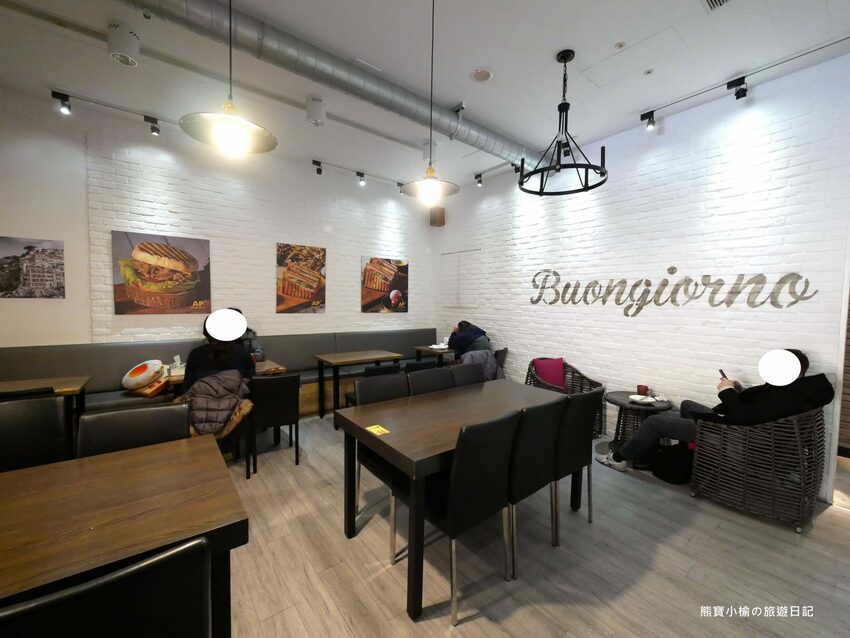 【新竹竹北美食】AP203 Bar 熱壓三明治廚房-竹北光明a店,竹北美式風早午餐店,價格平價實惠!內文附詳細菜單價位介紹。 @熊寶小榆の旅遊日記