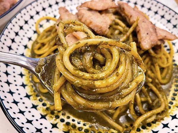 青醬松阪豬義大利麵-eat enjoy意享美式餐廳：DIY冷藏餐盒超值組-義大利麵自己煮