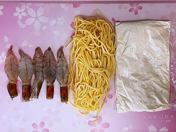 奶油白蝦義大利麵-eat enjoy意享美式餐廳：DIY冷藏餐盒超值組-義大利麵自己煮