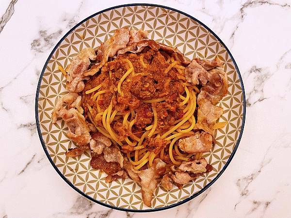 豬五花肉醬義大利麵-eat enjoy意享美式餐廳：DIY冷藏餐盒超值組-義大利麵自己煮