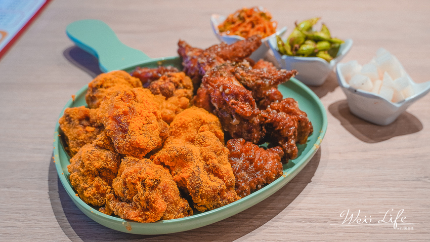 高雄韓式炸雞推薦//脆穀韓式炸雞、約會美食、網紅推薦、韓國料理同步讓你停不下來 - Wei笑生活