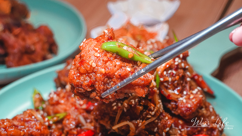 高雄韓式炸雞推薦//脆穀韓式炸雞、約會美食、網紅推薦、韓國料理同步讓你停不下來 - Wei笑生活