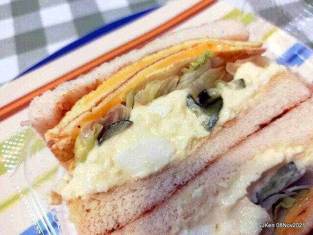 「高三孝碳烤吐司南港專賣店」(Roasted sandwich store, Taipei, Taiwan, SJKen, Nov 8, 2021.