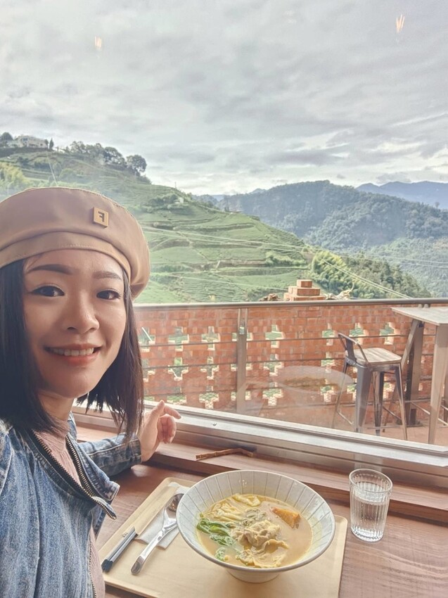 371576.jpg - 【嘉義.梅山】霧裡村x百冠製茶。寵物友善餐廳。透明玻璃窗望向超美山景