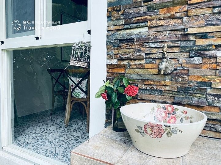 湖景花園，歐式風情～花蓮版普羅旺斯，南法山居民宿 @魚兒 x 牽手明太子的「視」界旅行