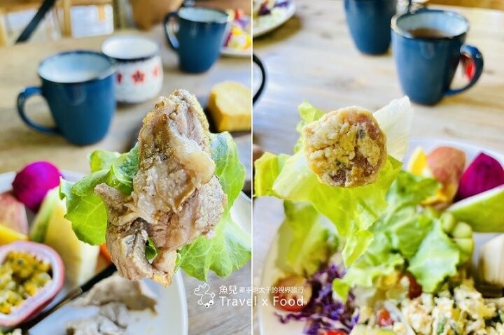 湖景花園，歐式風情～花蓮版普羅旺斯，南法山居民宿 @魚兒 x 牽手明太子的「視」界旅行