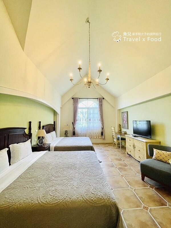 湖景花園，歐式風情～花蓮版普羅旺斯，南法山居民宿 @魚兒 x 牽手明太子的「視」界旅行