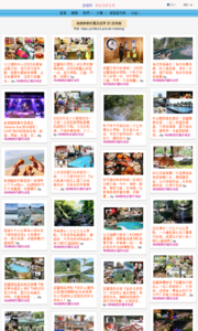 海綿飽飽的鳳梨城堡的旅遊牆