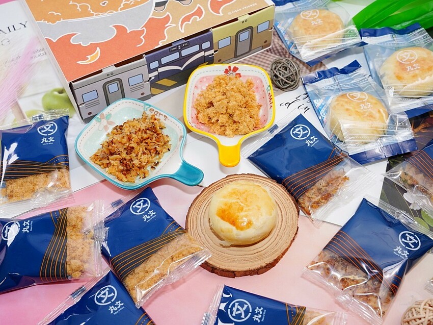 台中市大里區台中在地美食推薦｜丸文食品×鐵鹿大街聯名！時光之味旗魚鬆餅三層豪華分享盒