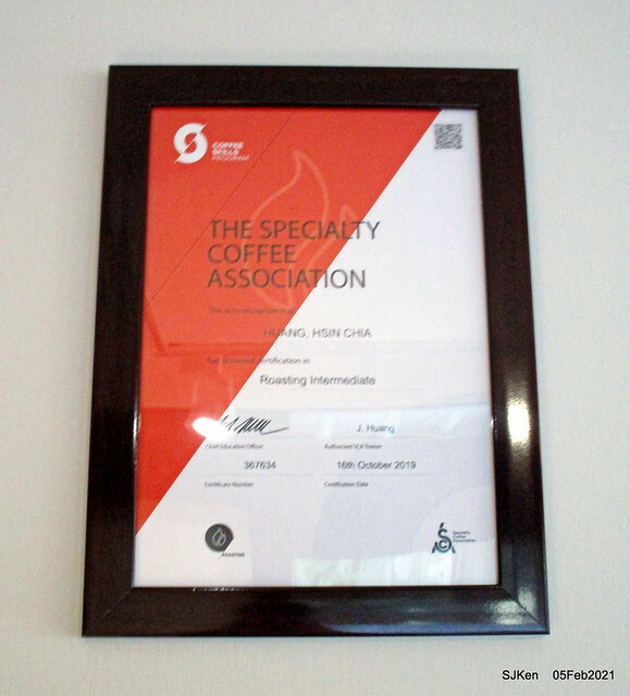 「瑰夏咖啡創始店」(UNCommon Coffe shop), Taipei, Taiwan, SJKen, Feb 5, 2021.