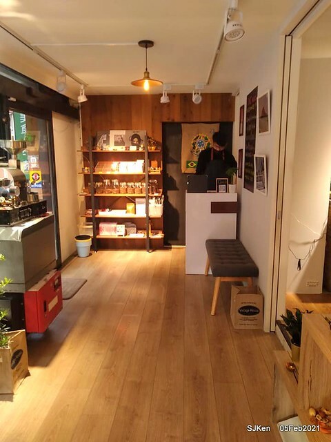 「瑰夏咖啡創始店」(UNCommon Coffe shop), Taipei, Taiwan, SJKen, Feb 5, 2021.
