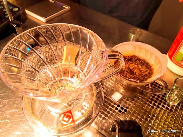 「瑰夏咖啡創始店」(UNCommon Coffe shop), Taipei, Taiwan, SJKen, Feb 5, 2021.