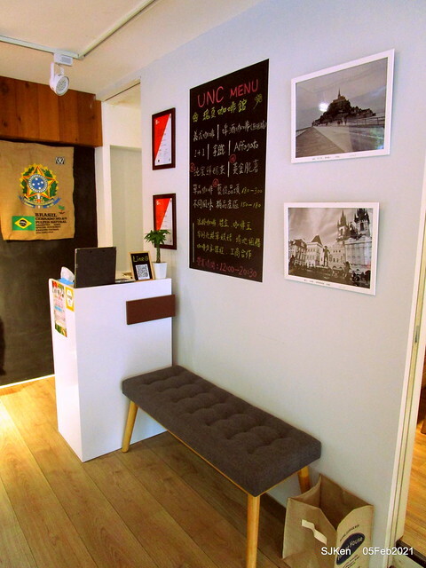 「瑰夏咖啡創始店」(UNCommon Coffe shop), Taipei, Taiwan, SJKen, Feb 5, 2021.