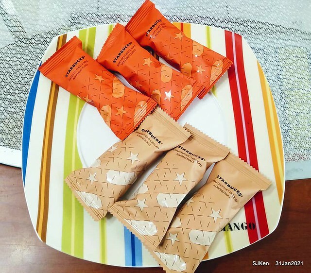 「星巴克春讚禮盒」(Starbucks Cookie Rolls Box), Taipei, Taiwan, SJKen, Jan 29,2021.