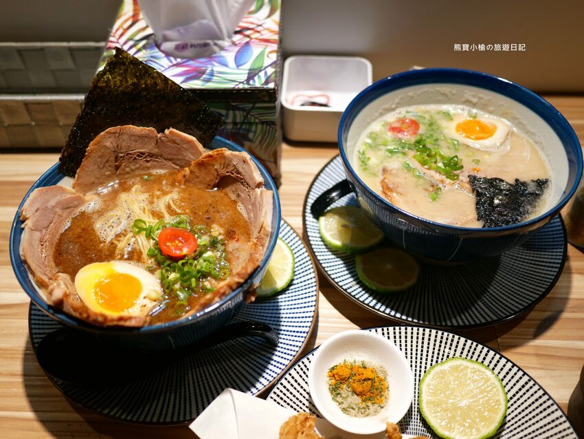 【新竹竹北美食】Hiro’sらあ麵Kitchen 竹北店，新竹縣非吃不可的平價叉燒拉麵，可免費加麵一次！酥炸雞腿也非常好吃~內文附詳細菜單價位介紹。 @熊寶小榆の旅遊日記