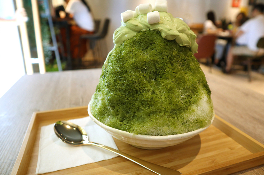 新竹竹北|好好-咖啡館|創意日式抹茶刨冰