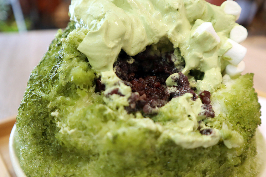 新竹竹北|好好-咖啡館|創意日式抹茶刨冰