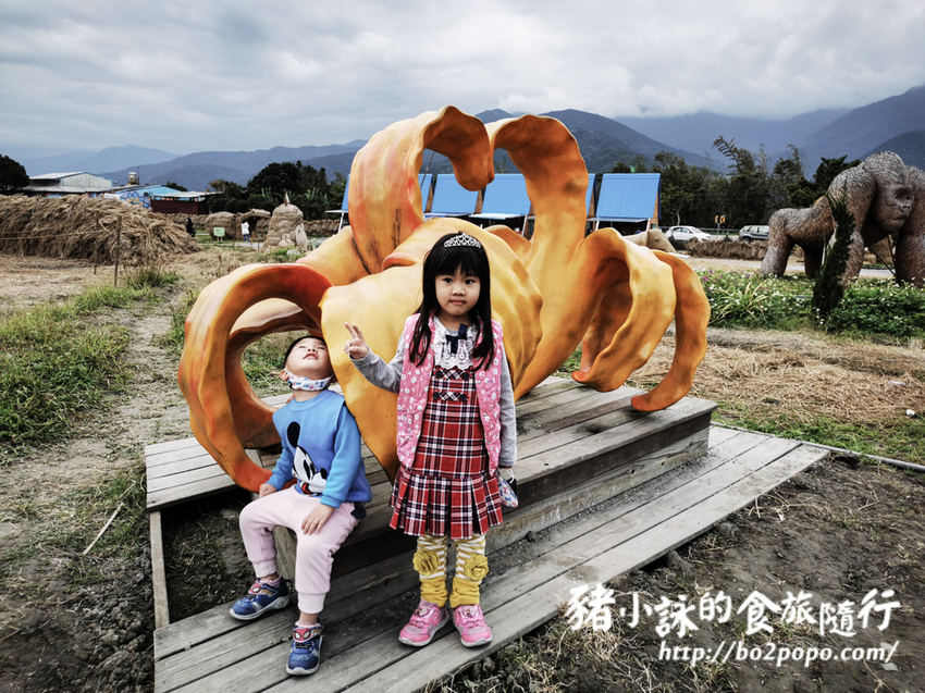 花蓮。富里》2021花蓮富里稻草藝術季，大型稻草動物可愛又好拍 - 豬小詠的食旅隨行