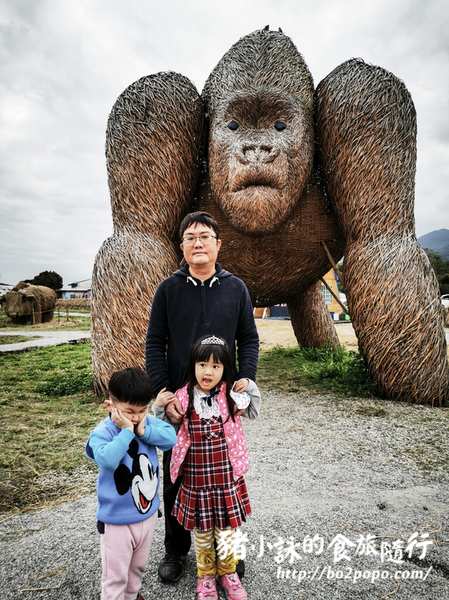 花蓮。富里》2021花蓮富里稻草藝術季，大型稻草動物可愛又好拍 - 豬小詠的食旅隨行