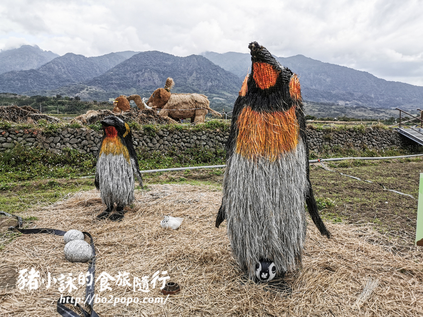 花蓮。富里》2021花蓮富里稻草藝術季，大型稻草動物可愛又好拍 - 豬小詠的食旅隨行