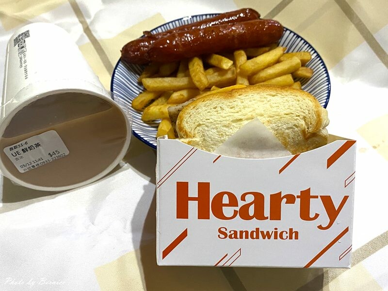 Hearty哈媞手作三明治內湖店~料滿出韓式土司盒子 @Bernice的隨手筆記