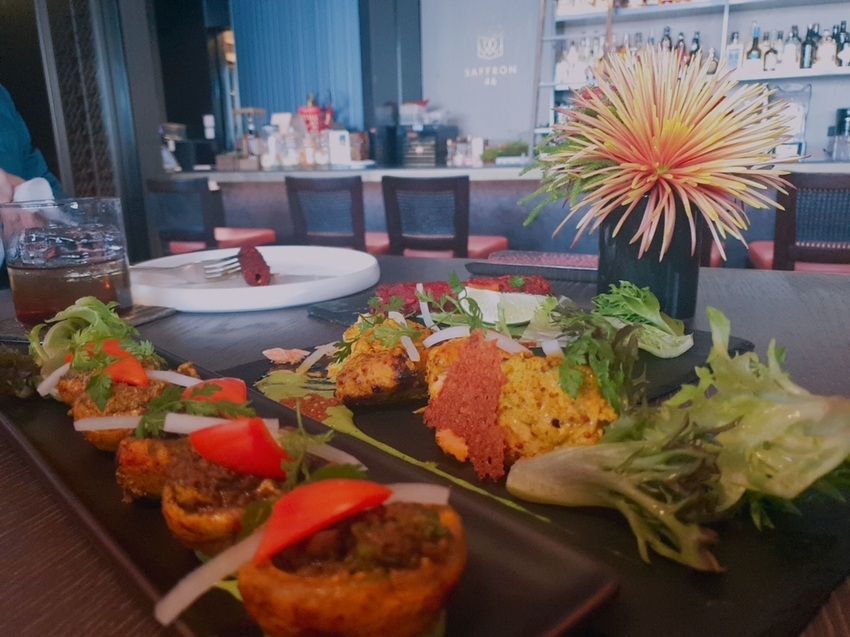 232800.jpg - 【台北.信義區】世貿101站南山微風。推46樓高空景觀餐廳Saffron4ˊ6番紅花印度餐廳