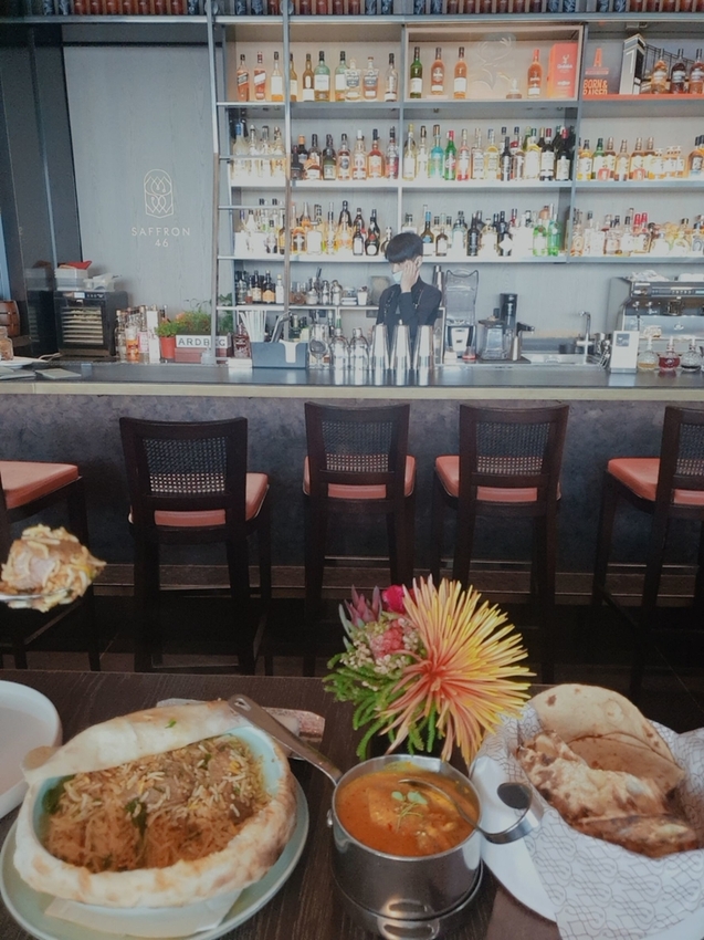 232792.jpg - 【台北.信義區】世貿101站南山微風。推46樓高空景觀餐廳Saffron4ˊ6番紅花印度餐廳