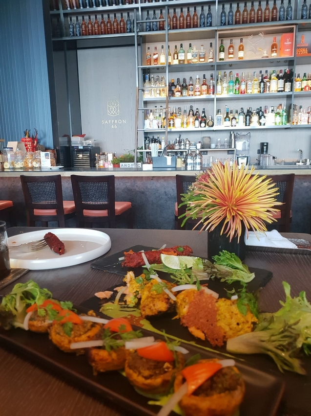 232801.jpg - 【台北.信義區】世貿101站南山微風。推46樓高空景觀餐廳Saffron4ˊ6番紅花印度餐廳