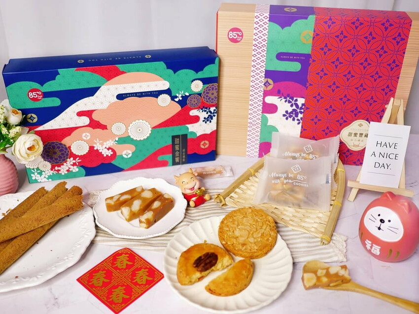 ｜伴手禮推薦／過年送禮推薦｜85度C 2024年節禮盒．獨家
