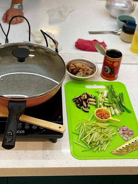 烹飪體驗│好客台北 動手做酒家菜-魷魚螺肉蒜烹飪體驗-食材