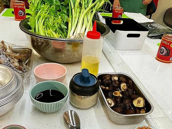 烹飪體驗│好客台北 動手做酒家菜-魷魚螺肉蒜烹飪體驗-食材