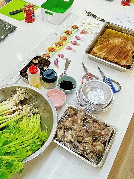 烹飪體驗│好客台北 動手做酒家菜-魷魚螺肉蒜烹飪體驗-食材