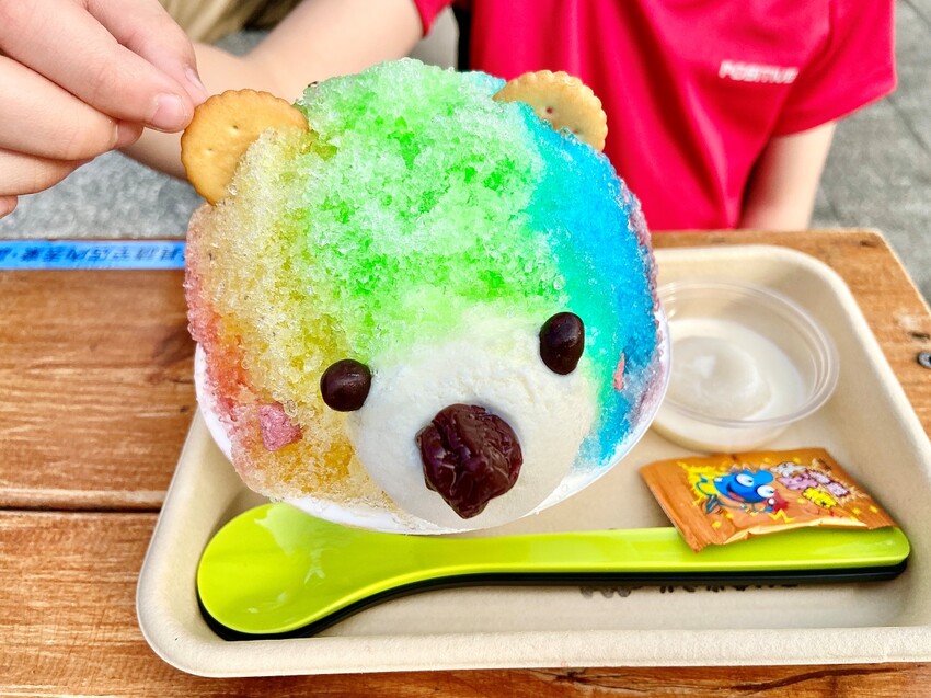 淡水必吃日式剉冰 浪花丸かき氷●淡水分号 風靡淡水的冰品聖地 造型卡哇伊超吸睛！日式剉冰帶你品味夏日清涼