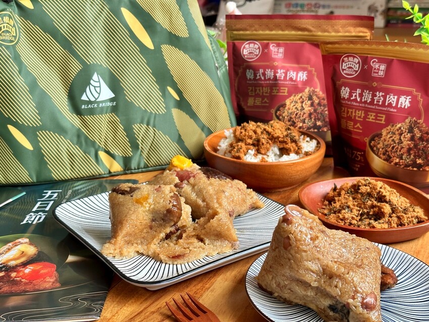 黑橋牌香腸/戎館：台南知名香腸品牌今年端午最新推出極品干貝鮑魚粽子.超大顆極品鮑魚.北海道干貝一次嚐/端午節粽子送禮推薦.端午伴手禮盒 - 進食的巨鼠