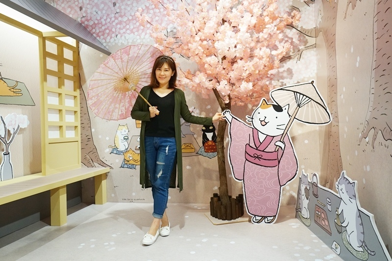 躲貓貓櫻花季.貓小姐.