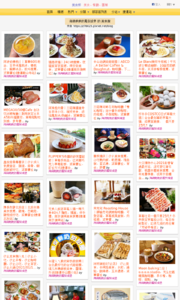 海綿飽飽的鳳梨城堡的美食牆 海綿飽飽的鳳梨城堡的美食牆