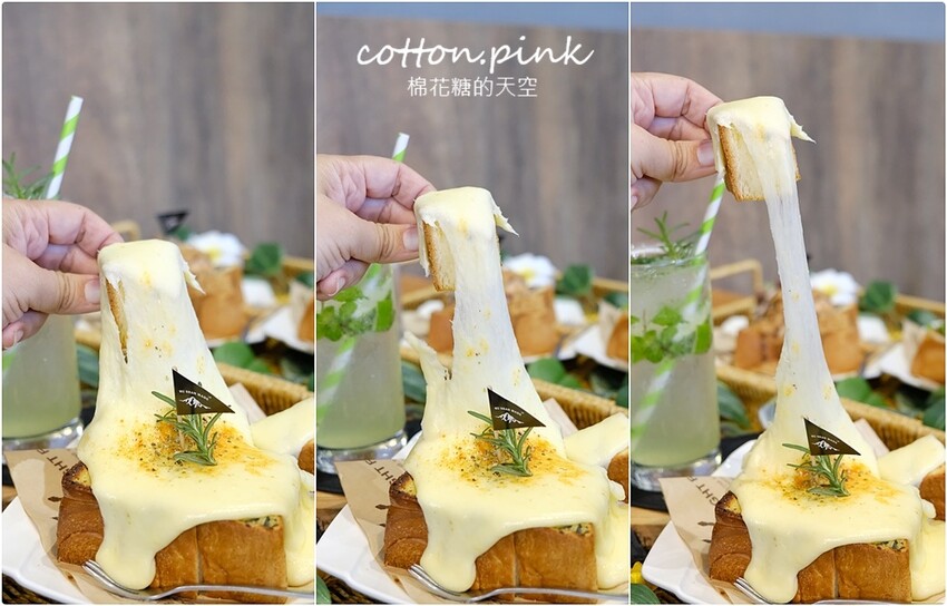 台中麵包店裡就能野餐?!沐山麵包露營風下午茶生吐司吃起來 - 棉花糖的天空