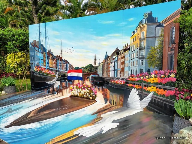 「2021士林官邸鬱金香展」(2021 Shilin Residence Tulip Show), Feb 25 ~ Mar 7, Taipei, Taiwan,SJKen, Mar 1,2021.