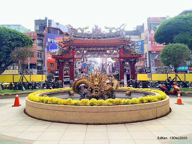 桃園大廟景福宮(Jinfung temple) at Taoyuan city, North Taiwan, SJKen,  Dec 13,2020.